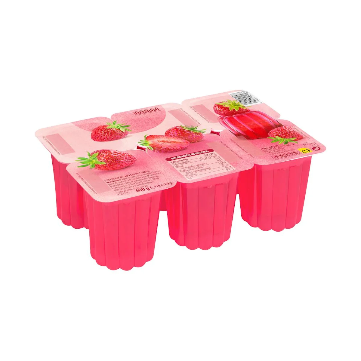Erdbeergelatine Hacendado