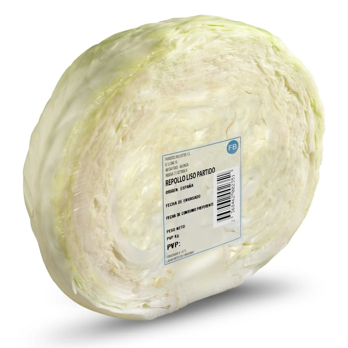 split white cabbage