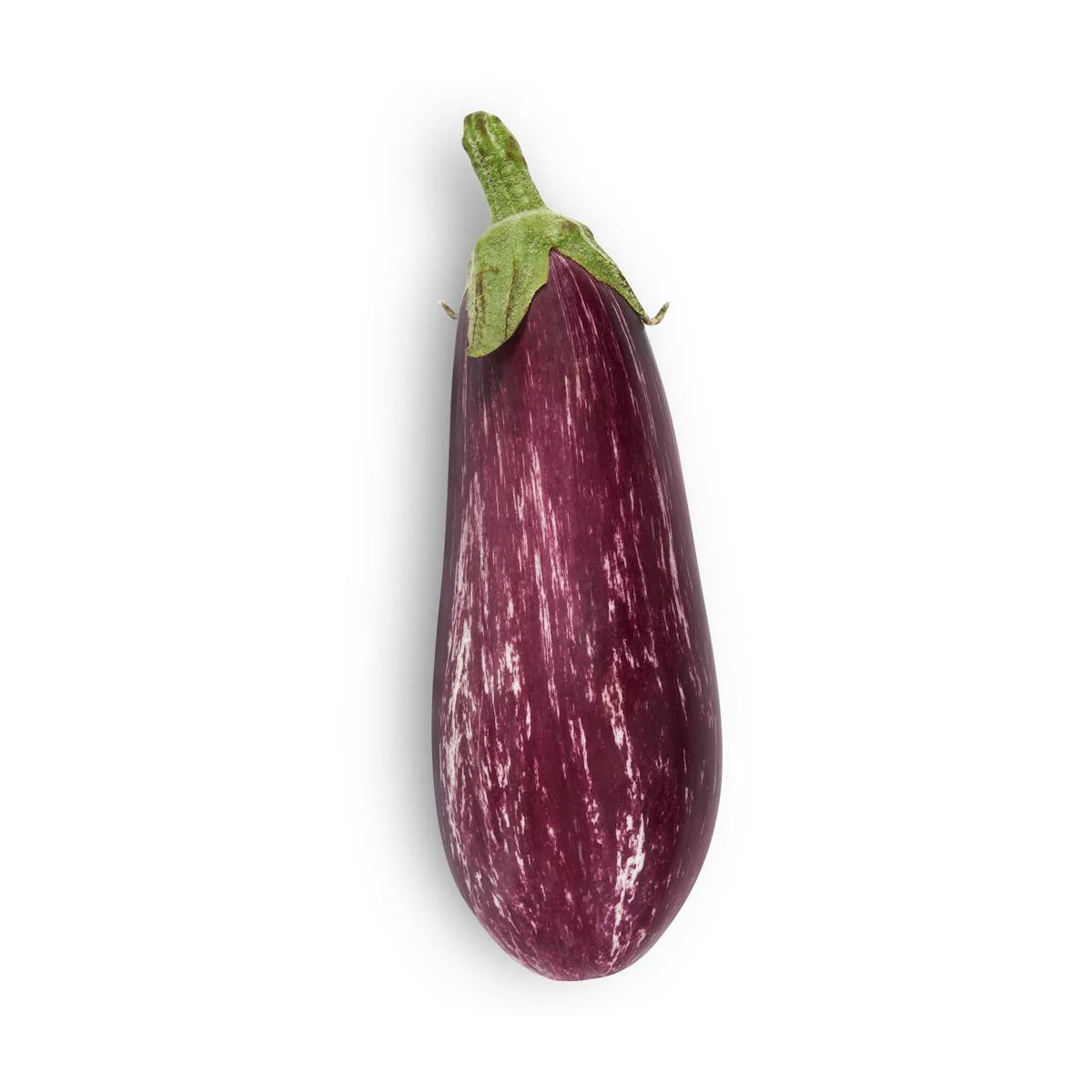 Gestreifte Aubergine