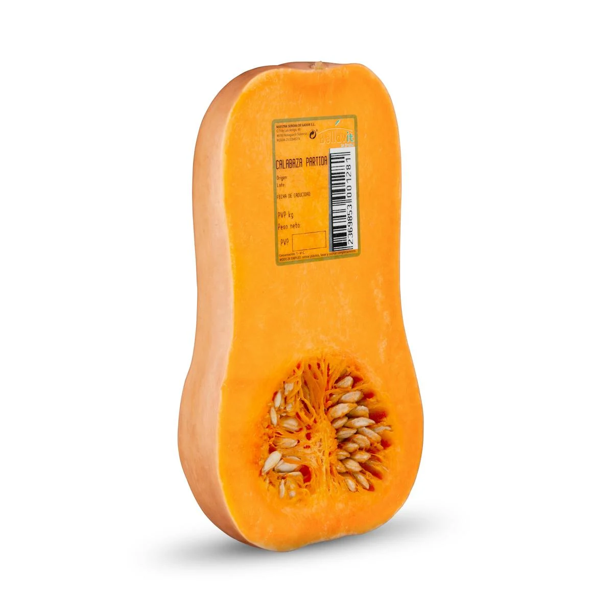 Half butternut squash