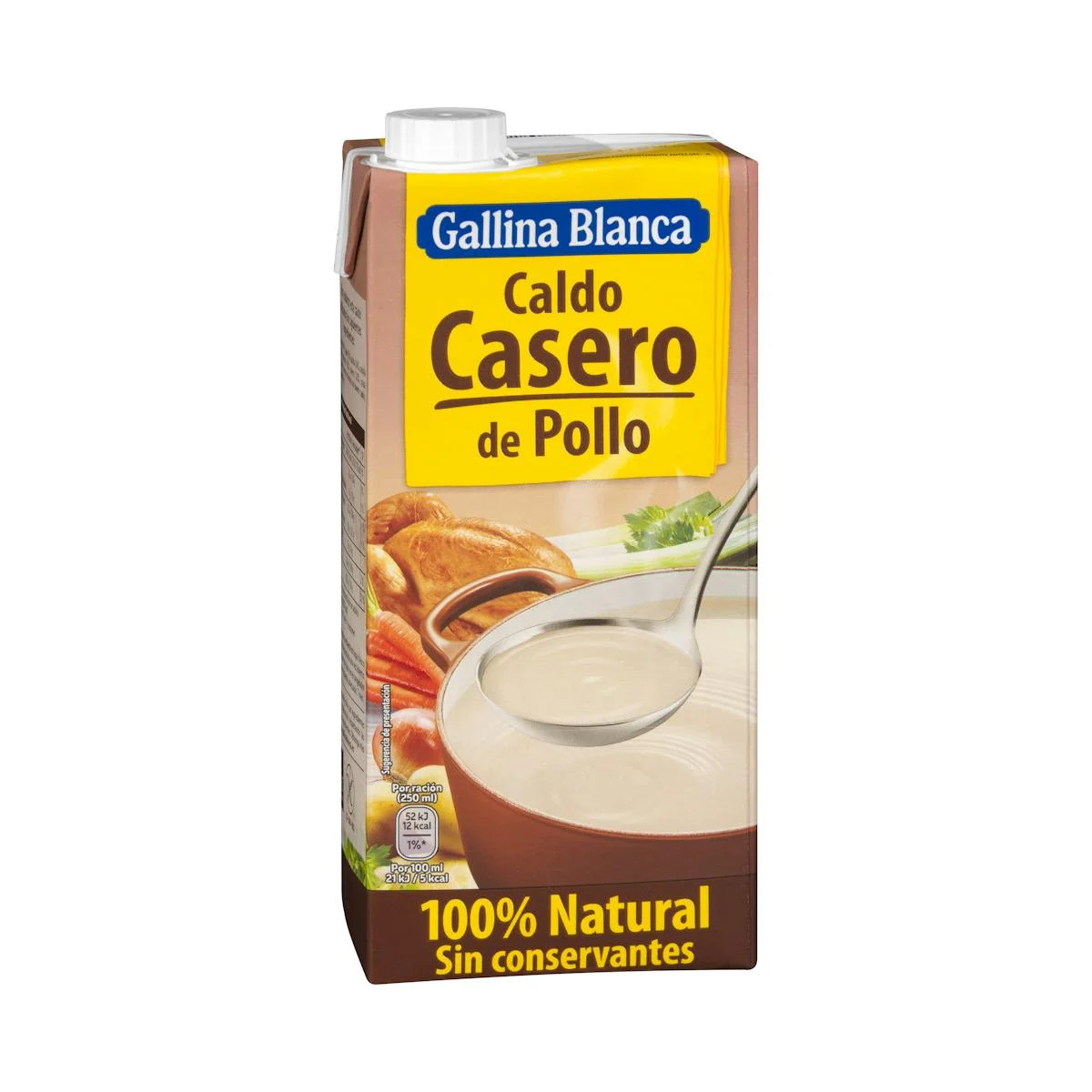 Brou de pollastre casolà Gallina Blanca