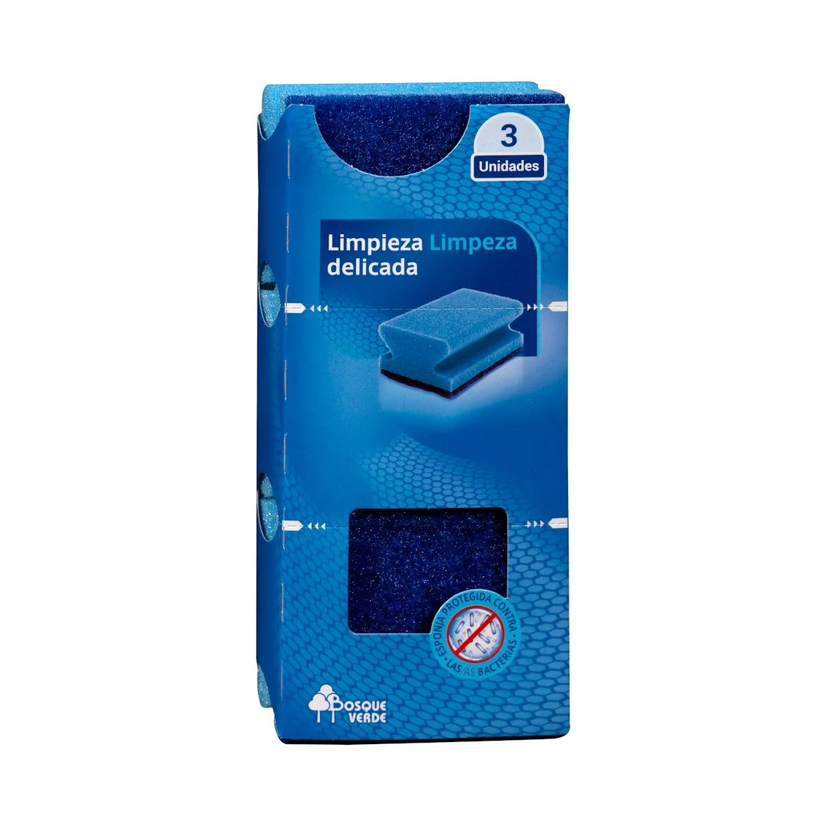 Nail-saver scourer for delicate Bosque Verde