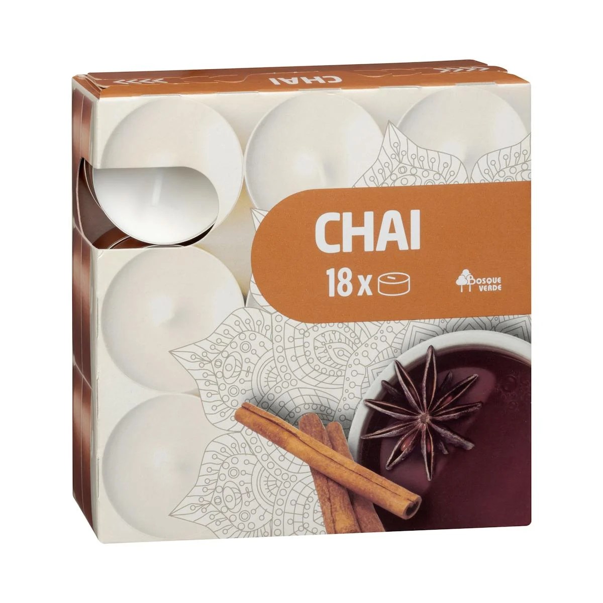 Espelma perfumada Chai Bosque Verde