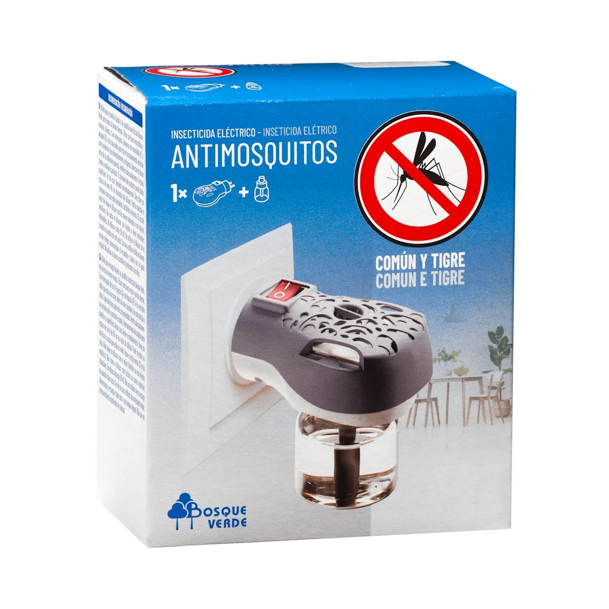 Diffuseur insecticide électrique anti-moustiques Bosque Verde