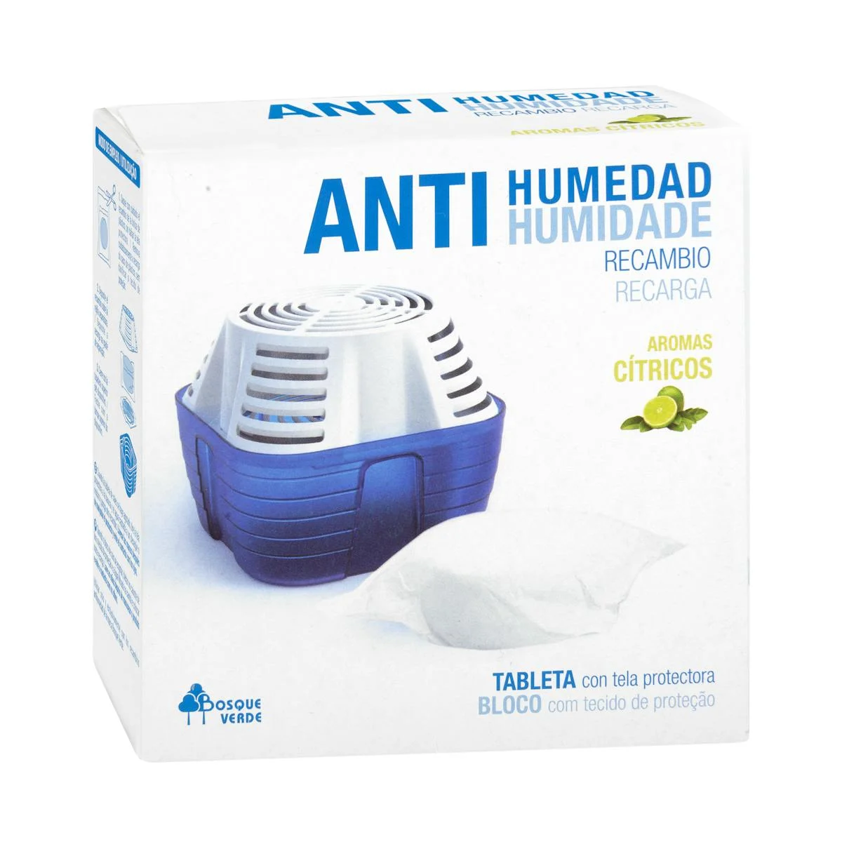 Recambio antihumedad con aromas cítricos Bosque Verde