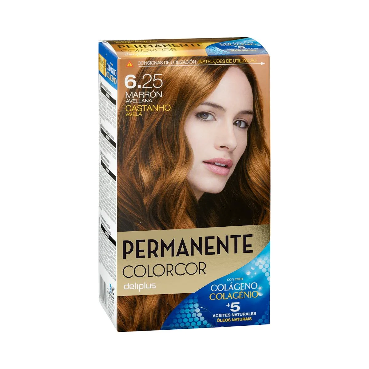 Colorcor Permanent hair dye 6.25 hazelnut brown