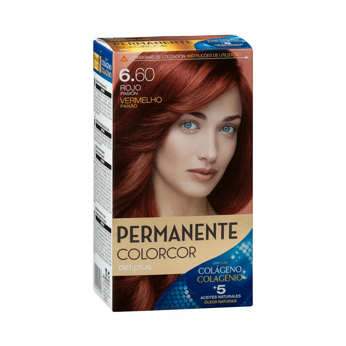 Coloration permanente 6.60 rouge passion Colorcor