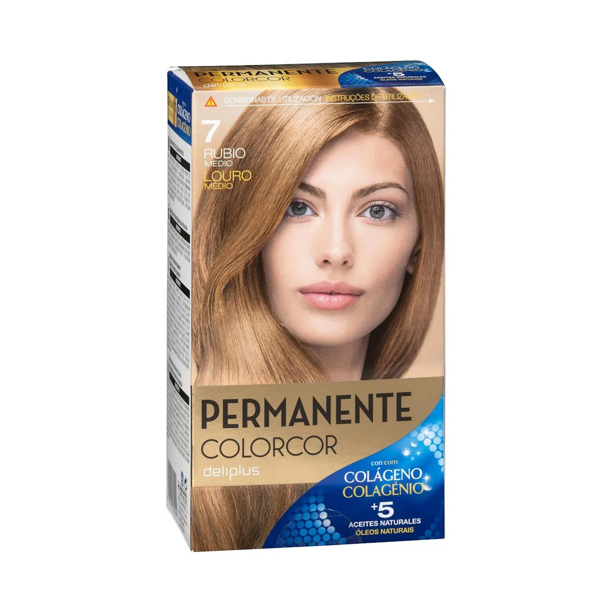 Coloració permanent 7 ros mitjà Colorcor