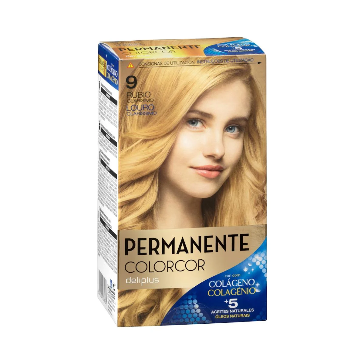 Coloration permanente 9 blond très clair Colorcor