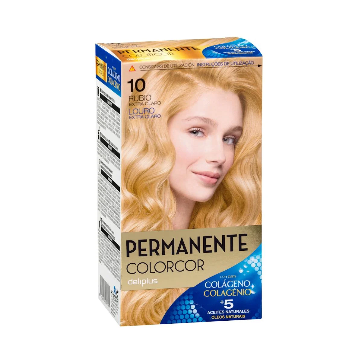 Coloració permanent 10 ros extra clar Colorcor