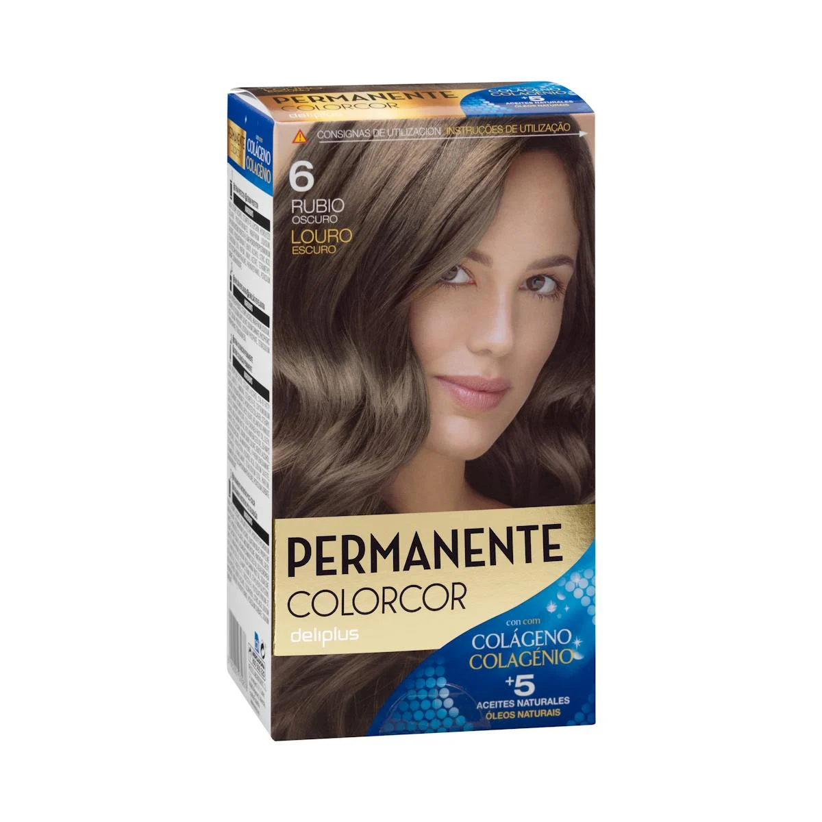 Coloració permanent 6 ros fosc Colorcor