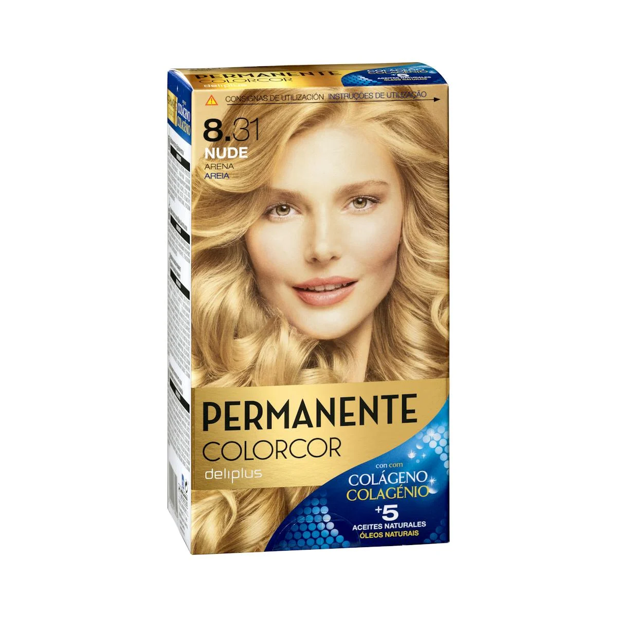 Colorcor Permanent hair dye 8.31 nude sand