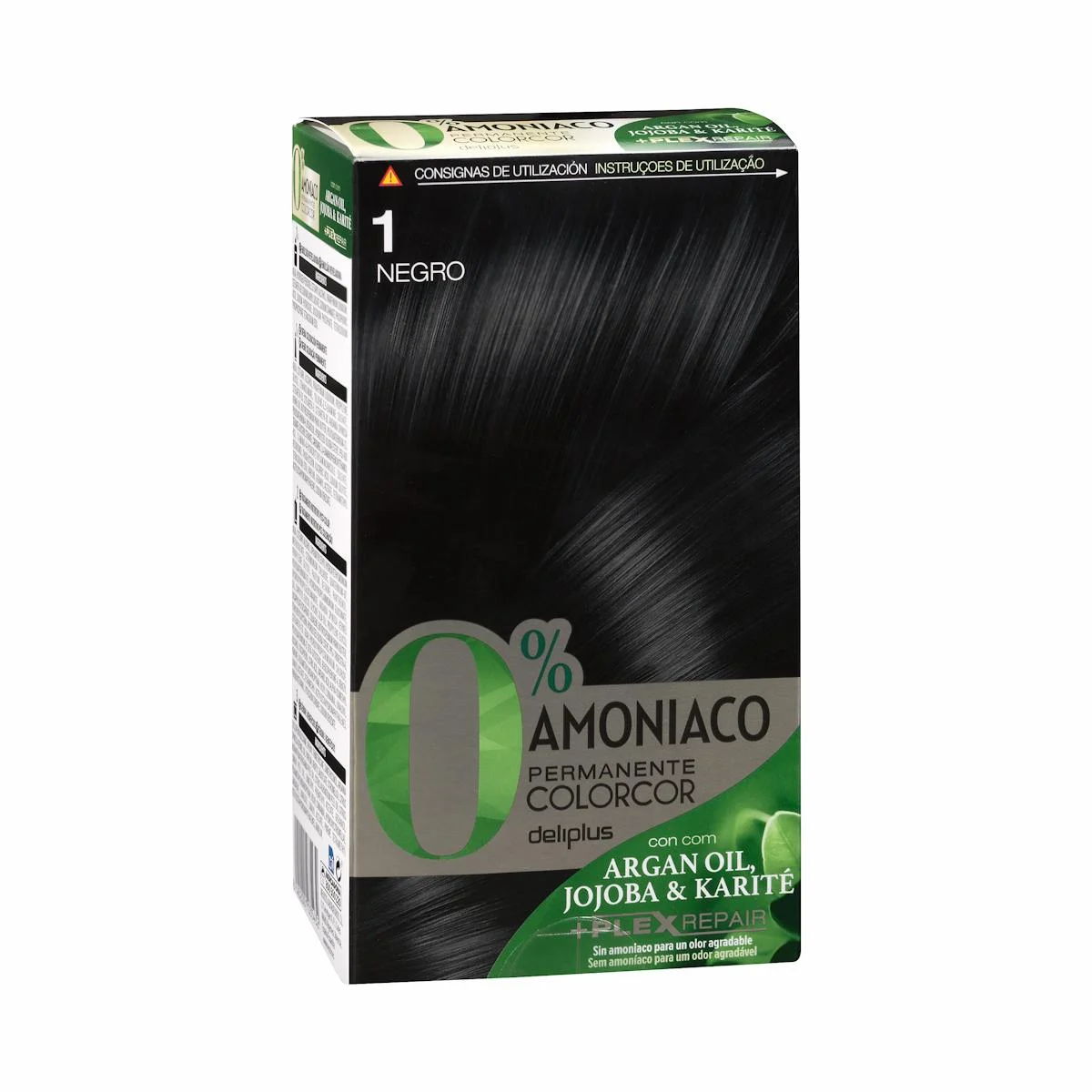 0% ammonia permanent dye 1 black Colorcor
