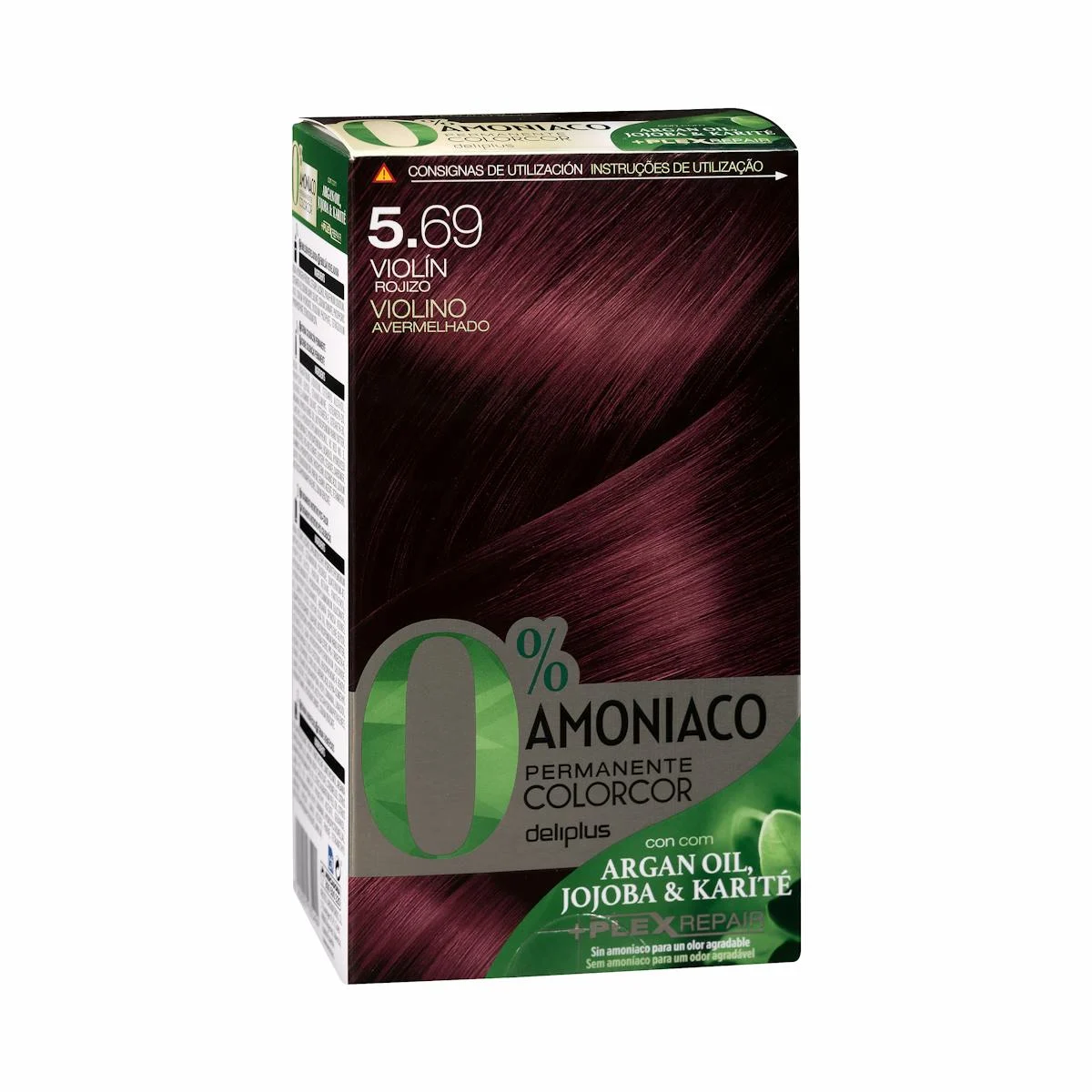 Colorcor 0% ammonia permanent dye 5.69 violin