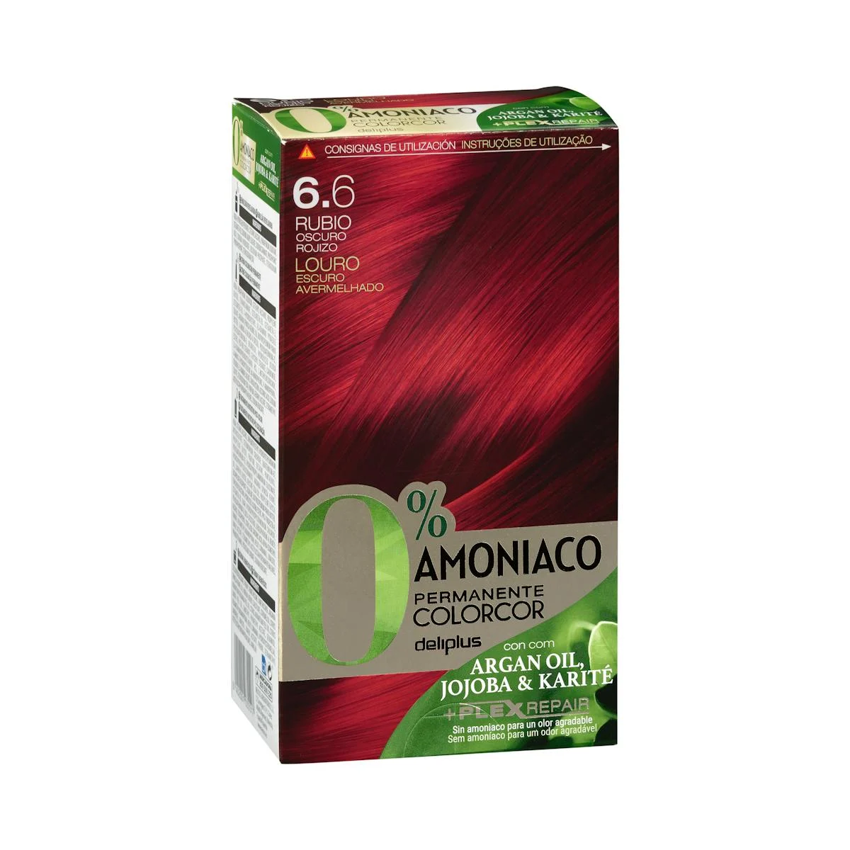 Colorcor Permanent coloring 0% ammonia 6.6 dark blonde reddish