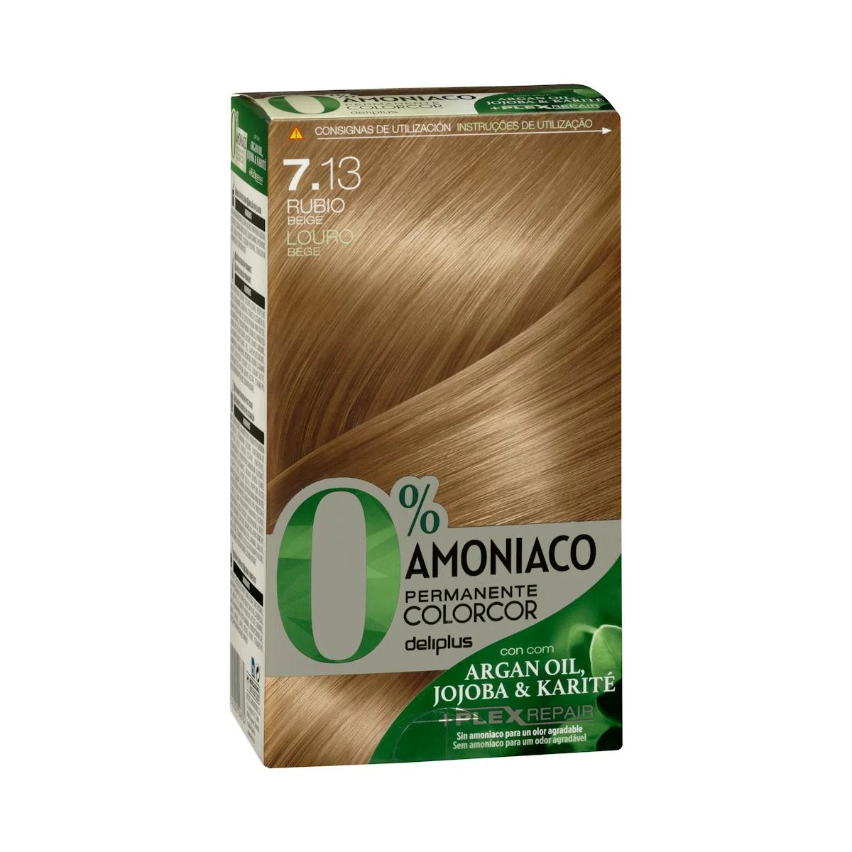 Coloració permanent 0% amoníac 7.13 ros beix Colorcor