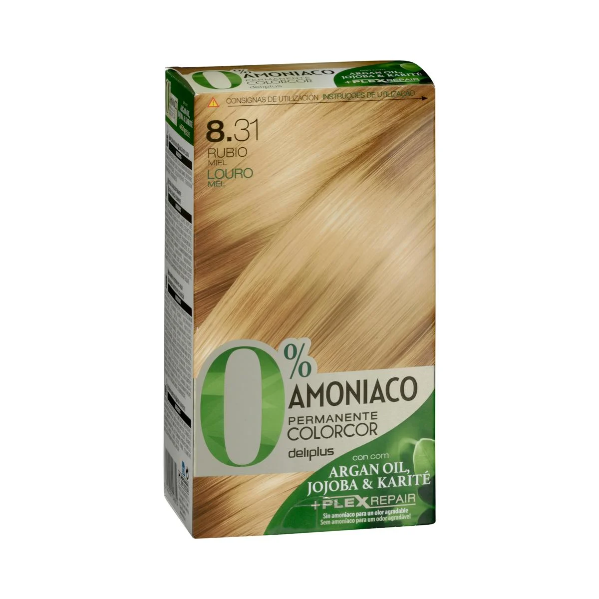 Coloració permanent 0% amoníac 8.31 ros mel Colorcor