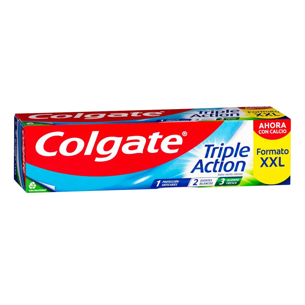 Triple Action toothpaste mint intense Colgate
