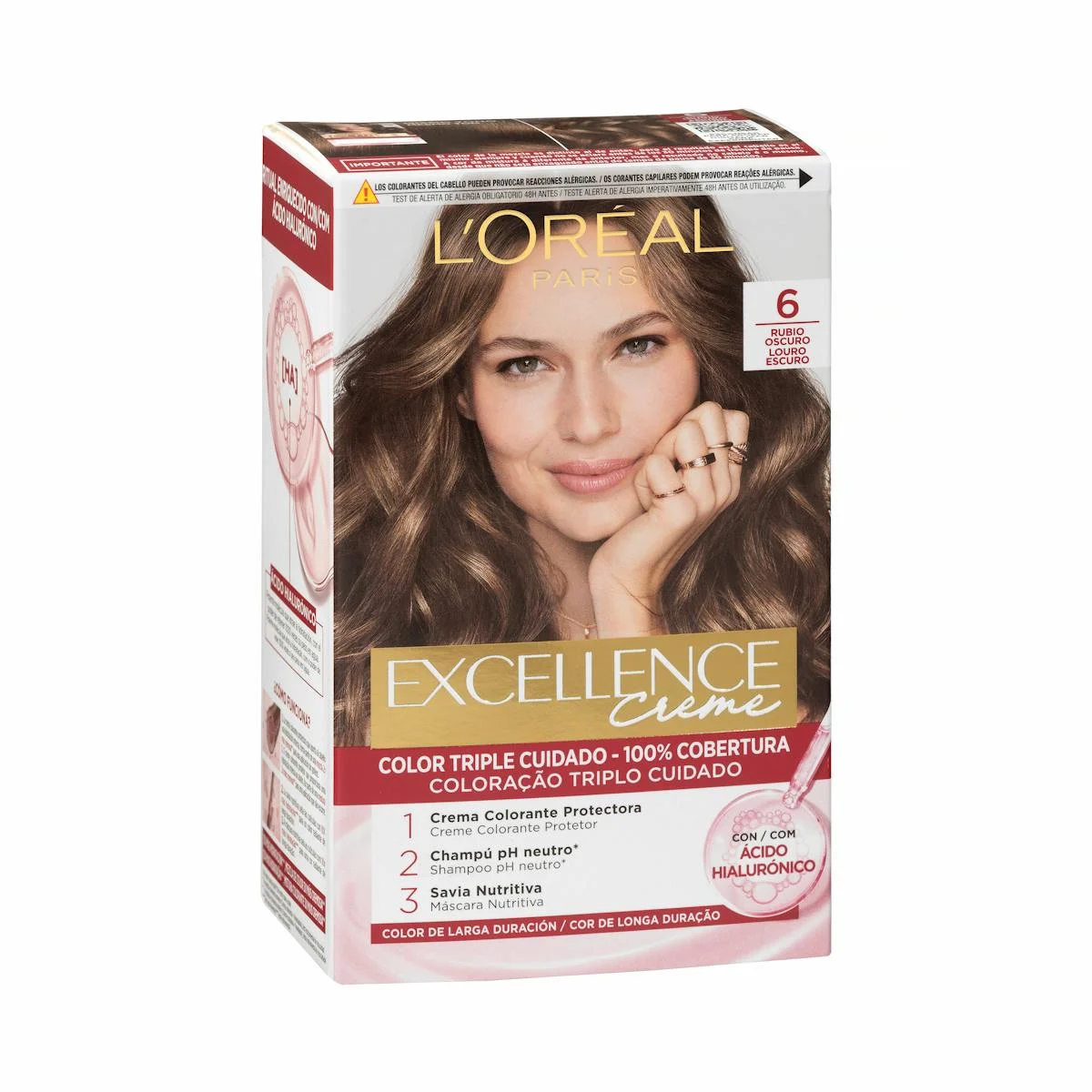 Excellence creme Permanent dye 6 dark blond