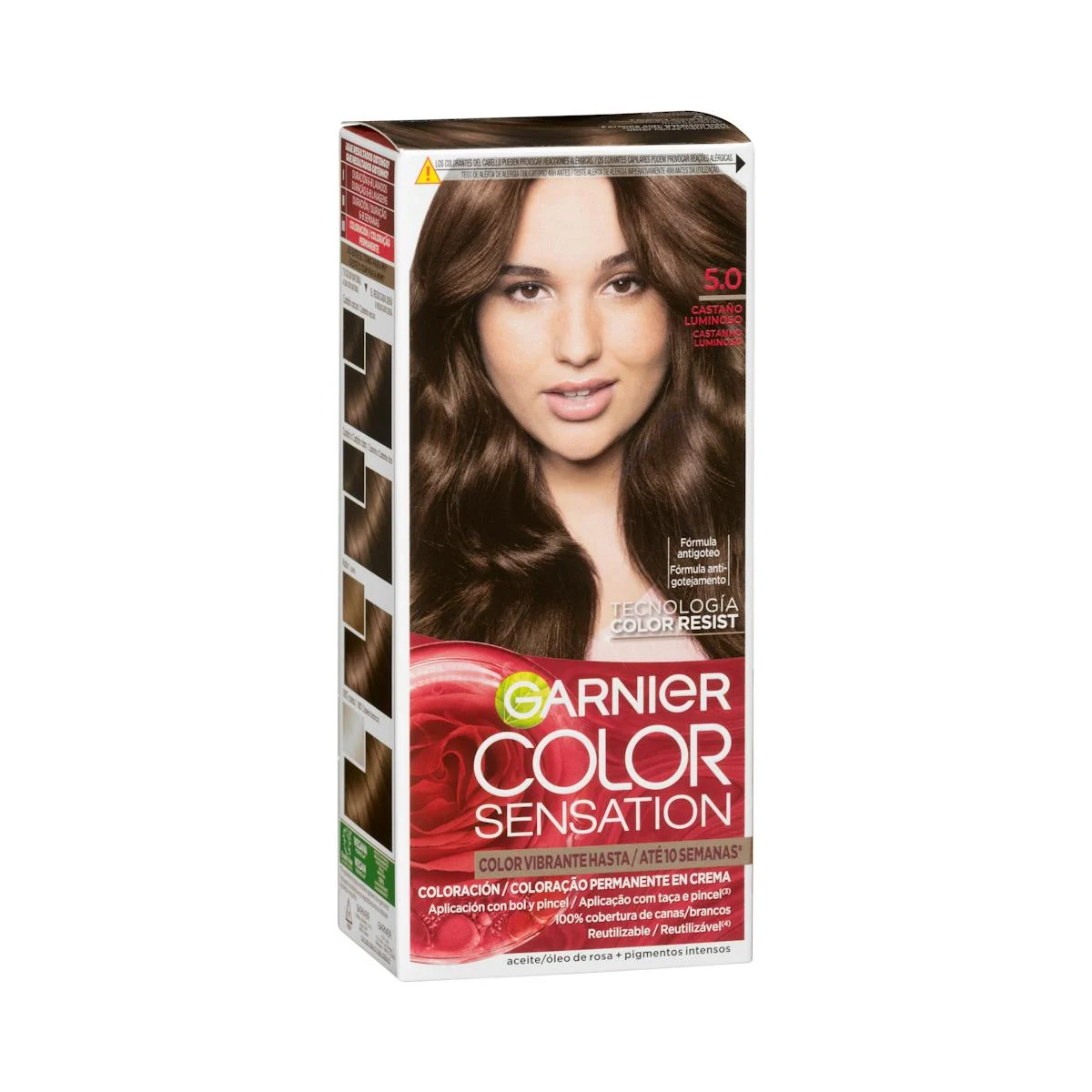 Colour Sensation permanent dye 5.0 bright chestnut