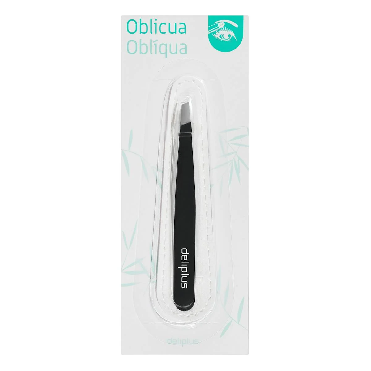 Slanted eyebrow tweezers Deliplus