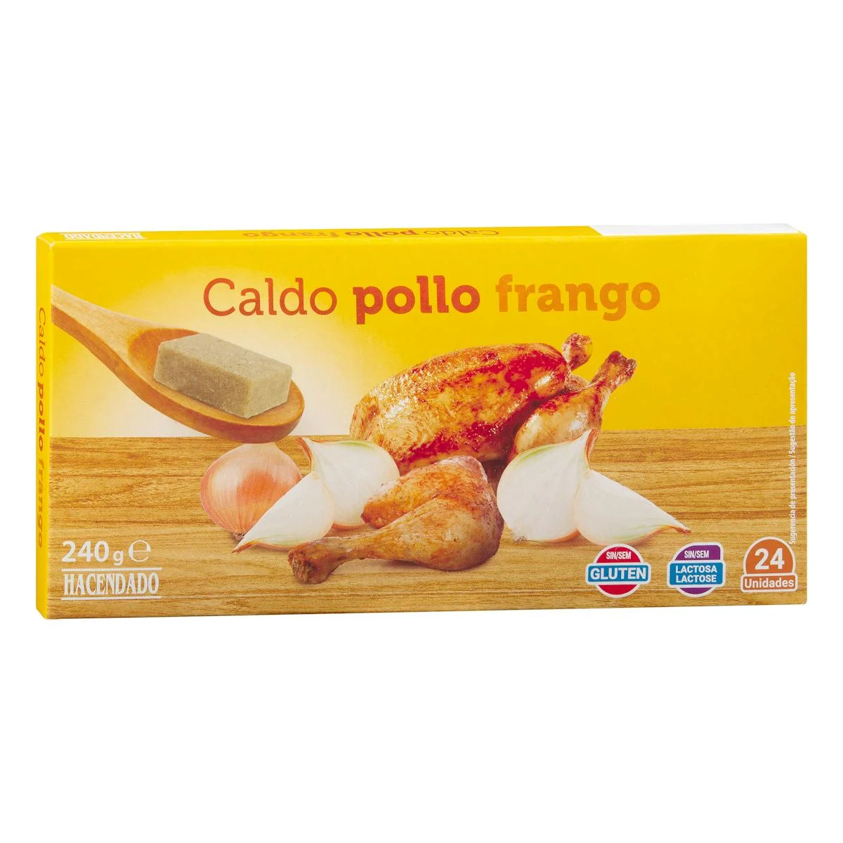 Cubes de bouillon de poulet Hacendado