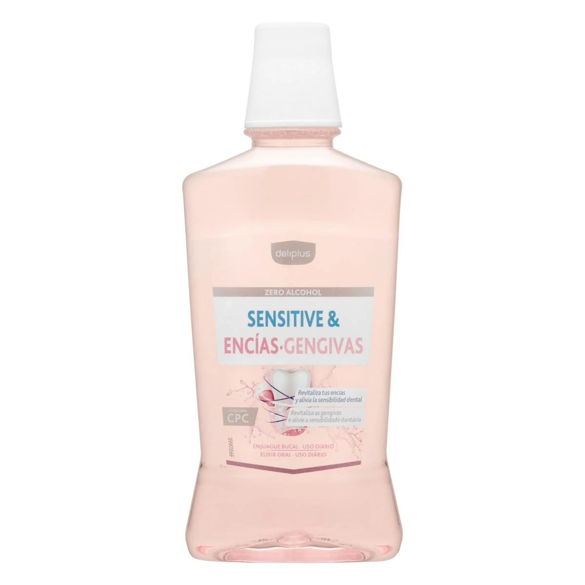 Bain de bouche Sensitive & Encías Deliplus sans alcool