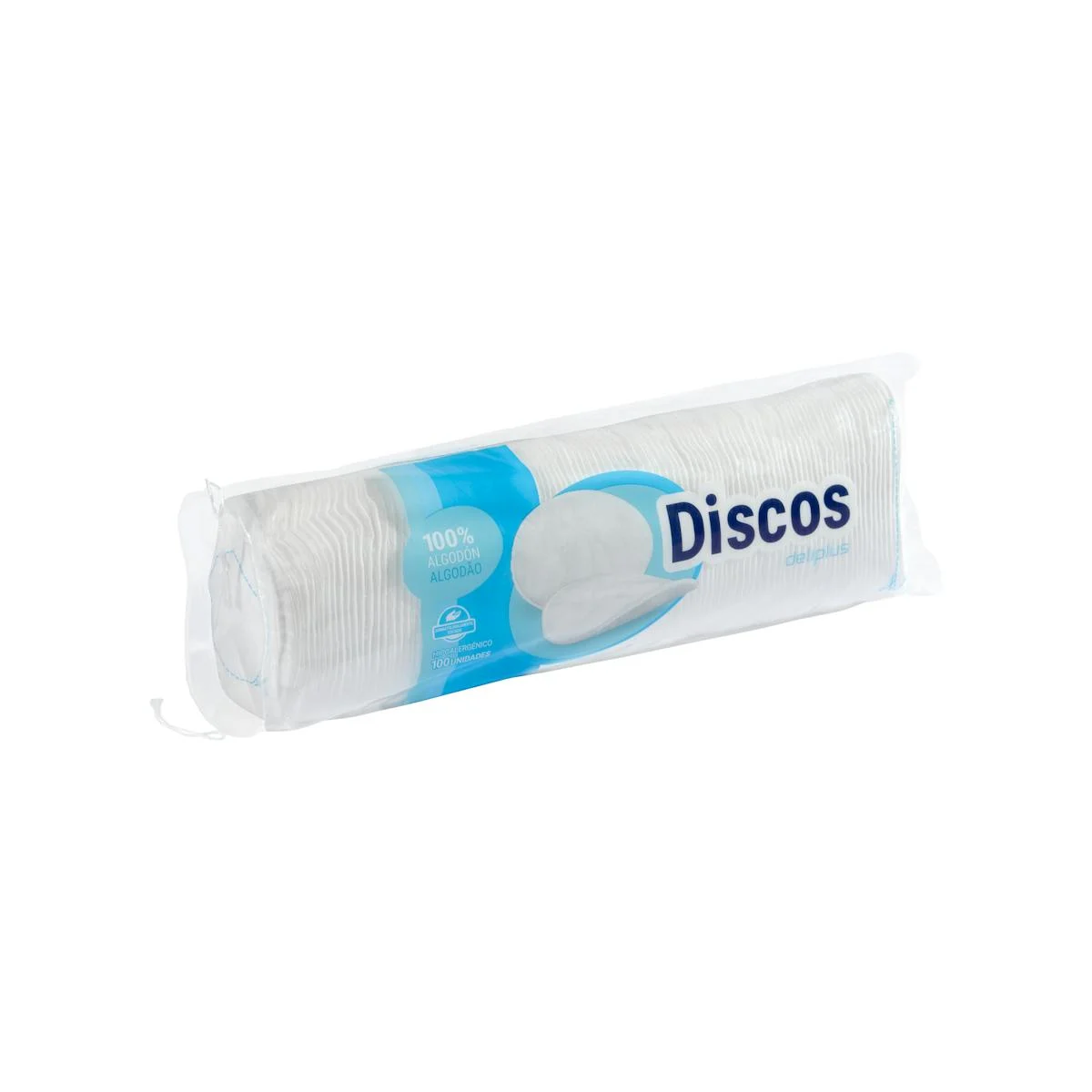 100% cotton oval removal pads Deliplus