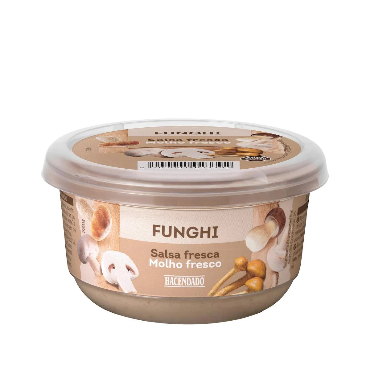 Fresh wild mushroom sauce