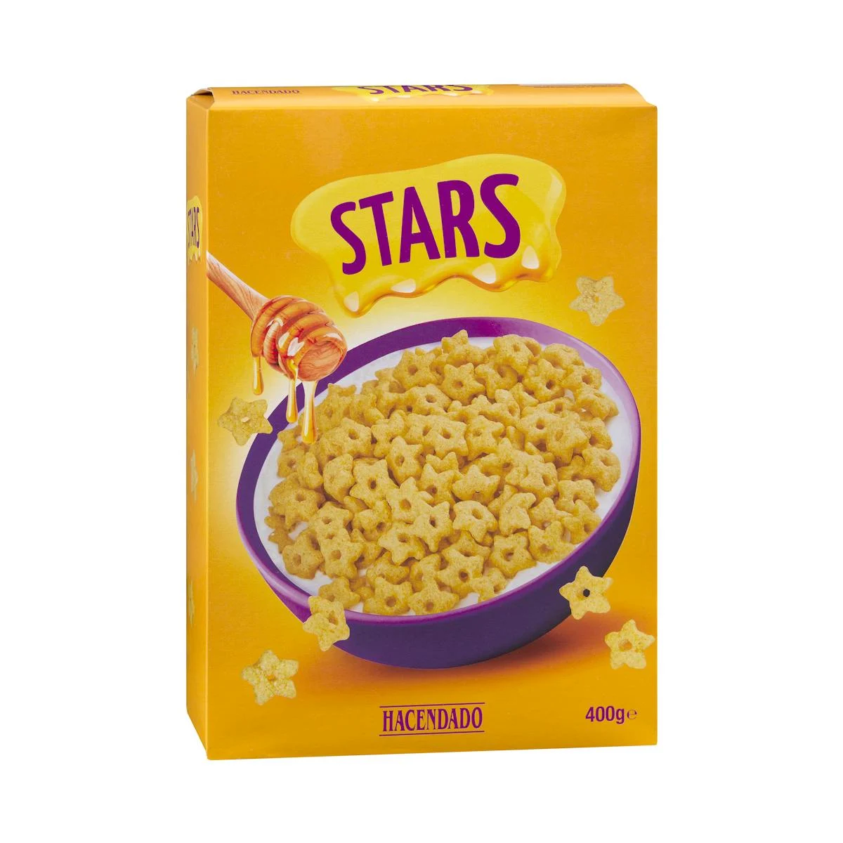 Maissterne Stars Hacendado mit Honig