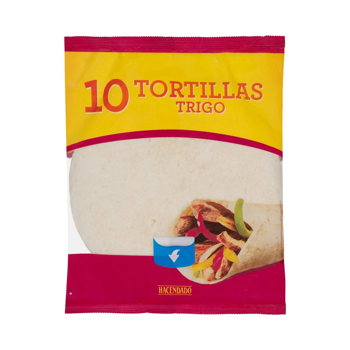 Tortilles de blat Hacendado