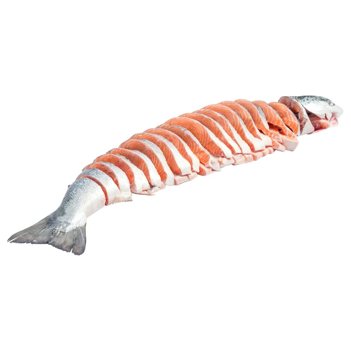 Saumon en tranches