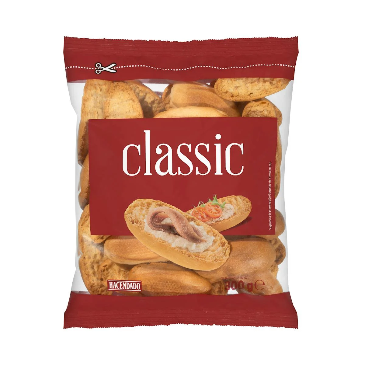Classic toasted mini bread rolls Hacendado