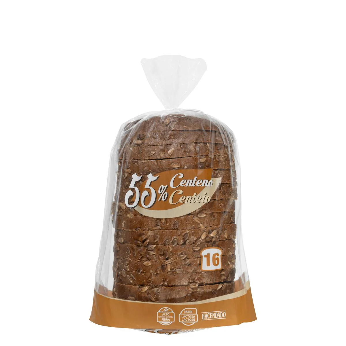 55% Rye bread loaf Hacendado