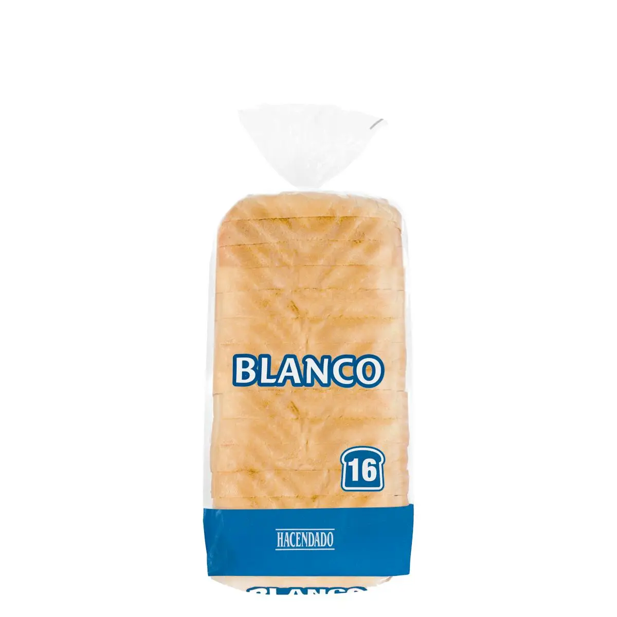 Pan de molde blanco Hacendado