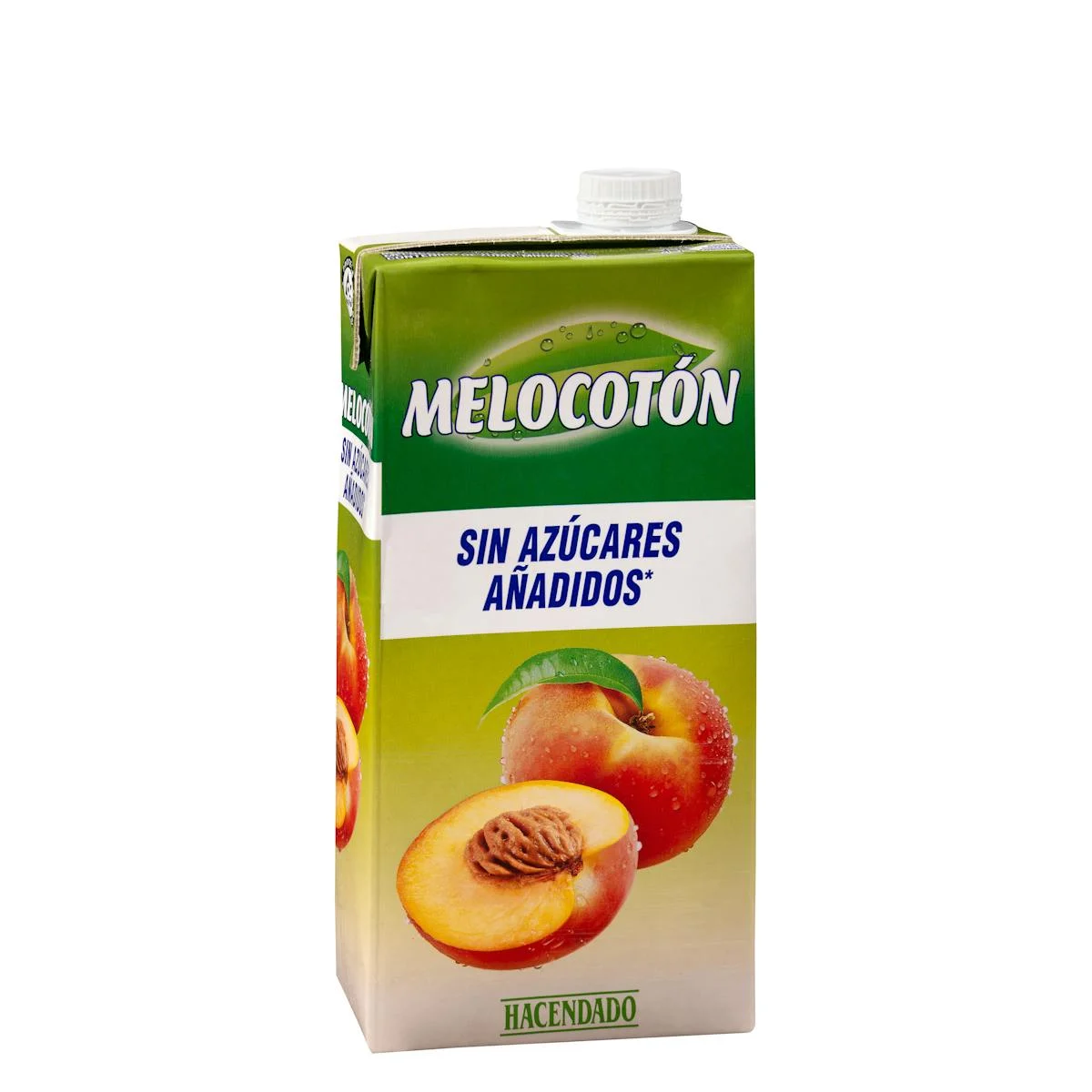 Peach drink no added sugar Hacendado