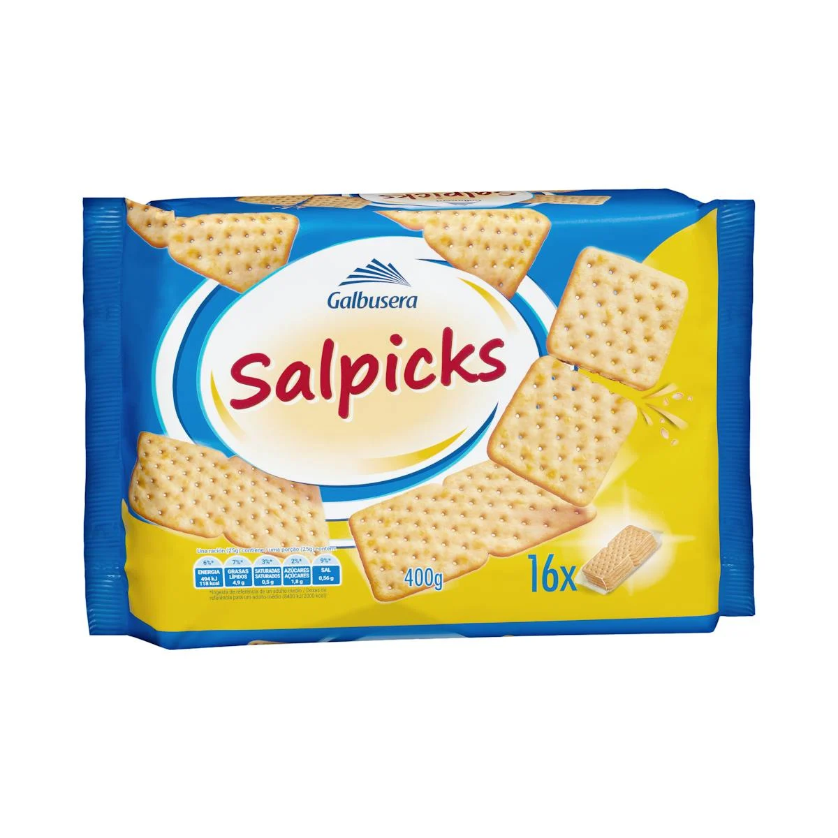 Солоні крекери Salpicks Galbusera