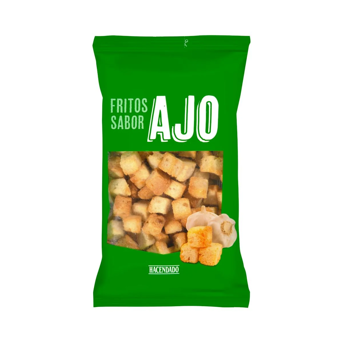 Fried garlic croutons Hacendado