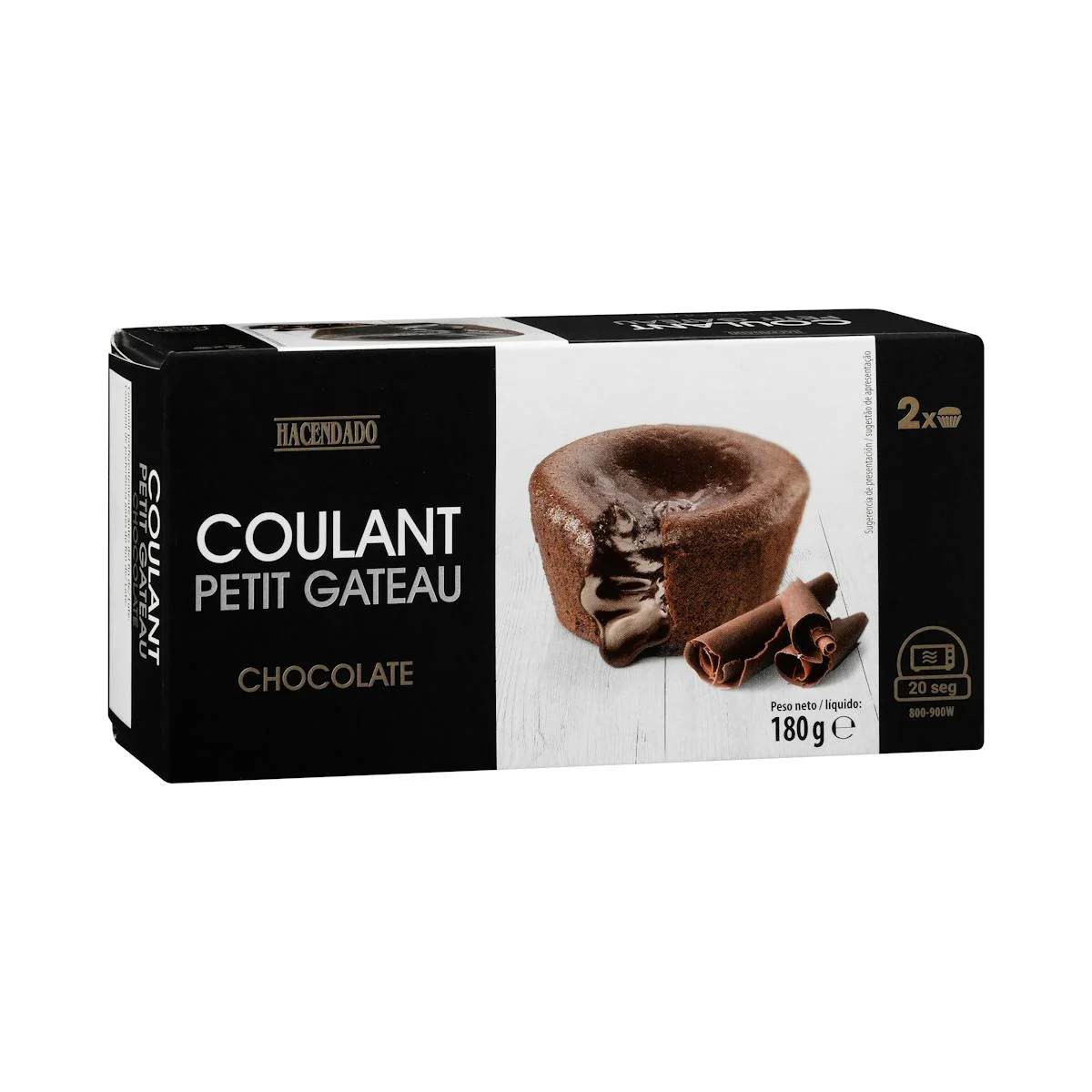 Coulant de xocolata Hacendado
