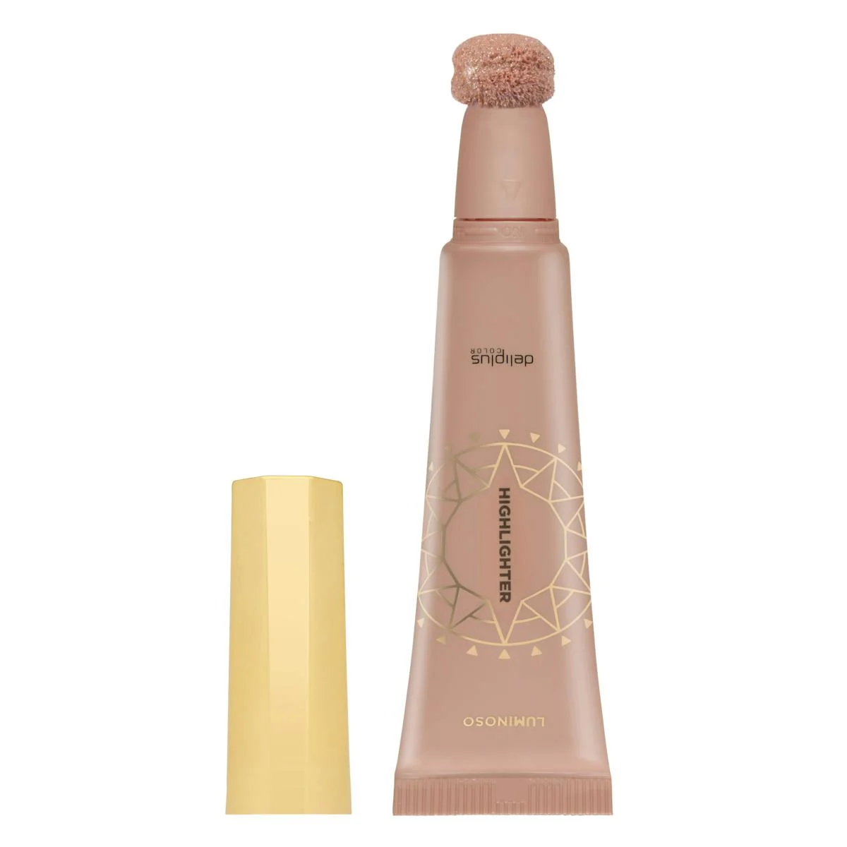 Flüssiger Highlighter für das Gesicht Deliplus 01 Champagner