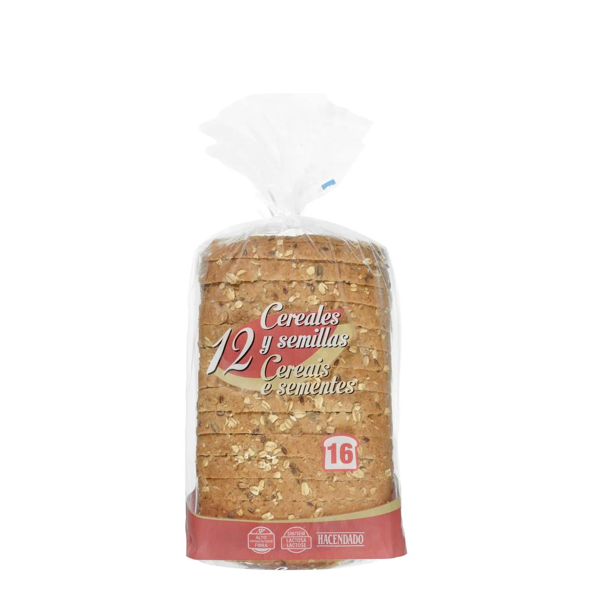 12 grains and seeds bread loaf Hacendado