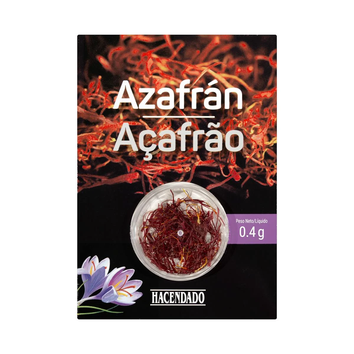 Pistils de safran Hacendado
