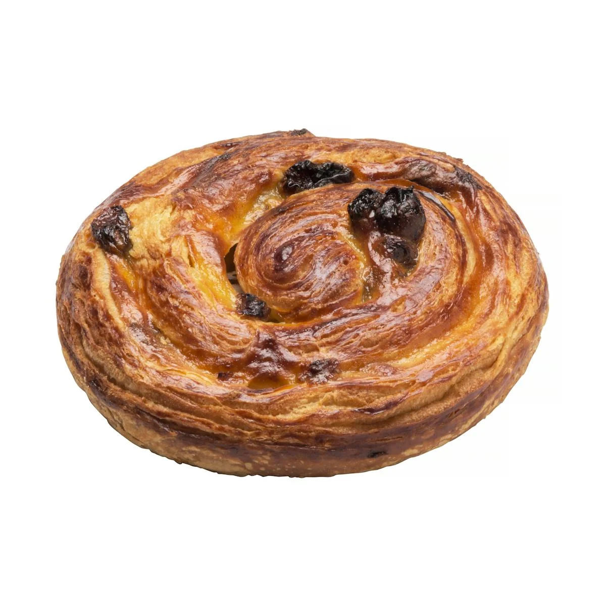 Schnecke mit Rosinen