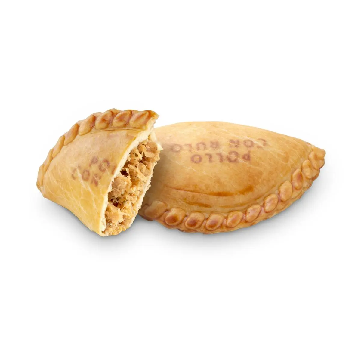 Cresta de pollastre formatge de cabra i ceba caramel·litzada