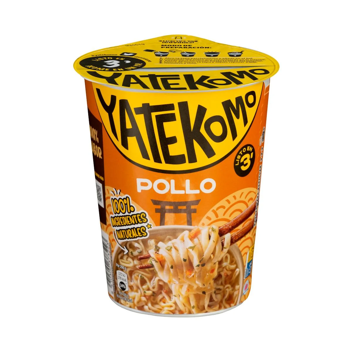 Fideus orientals Yatekomo gust pollastre Gallina Blanca
