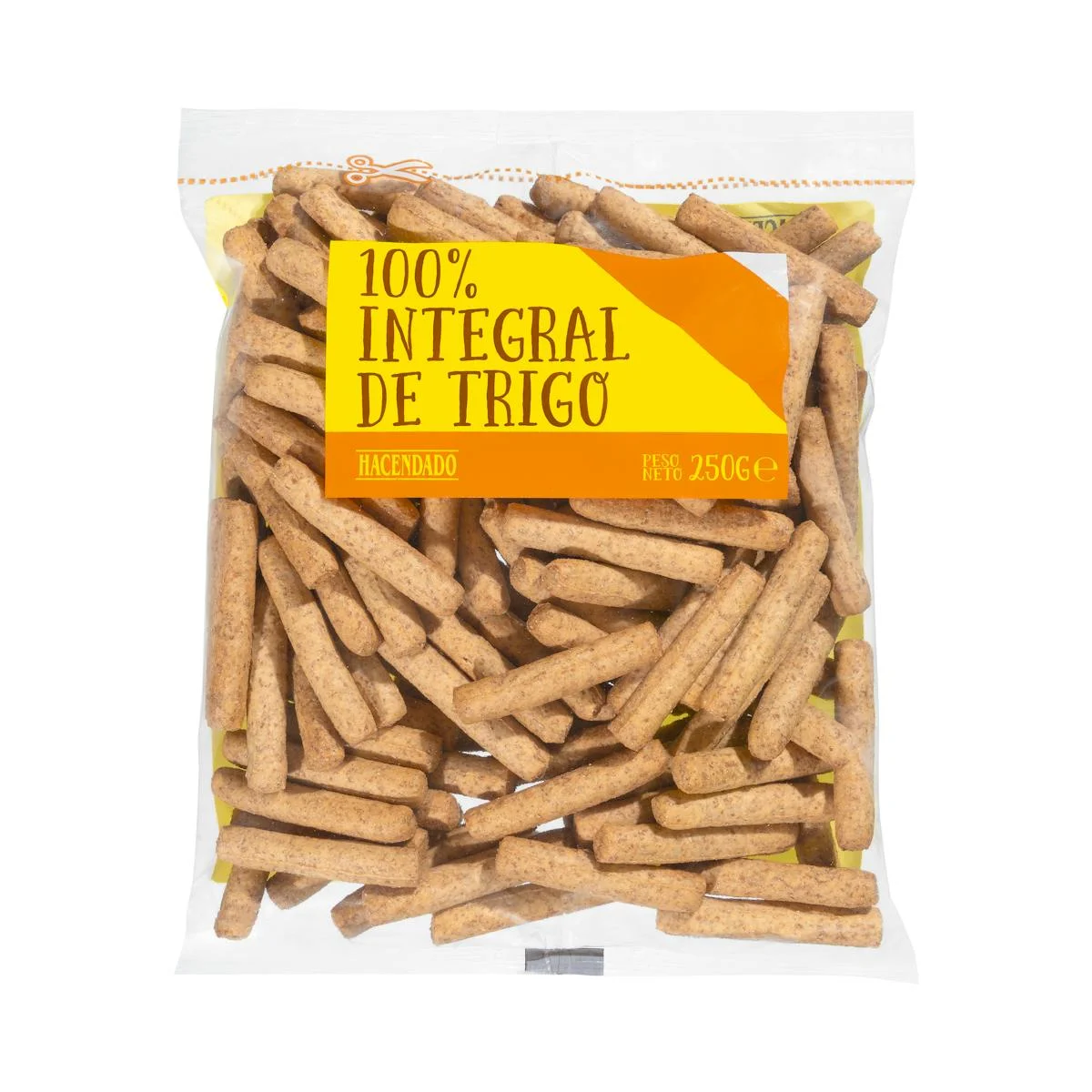 Petits gressins 100% blé complet Hacendado