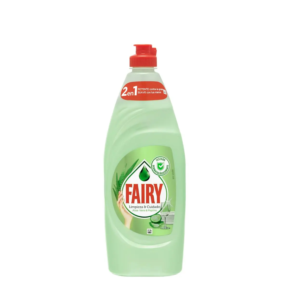 Sabó de rentar plats Àloe i Cogombre Fairy líquid