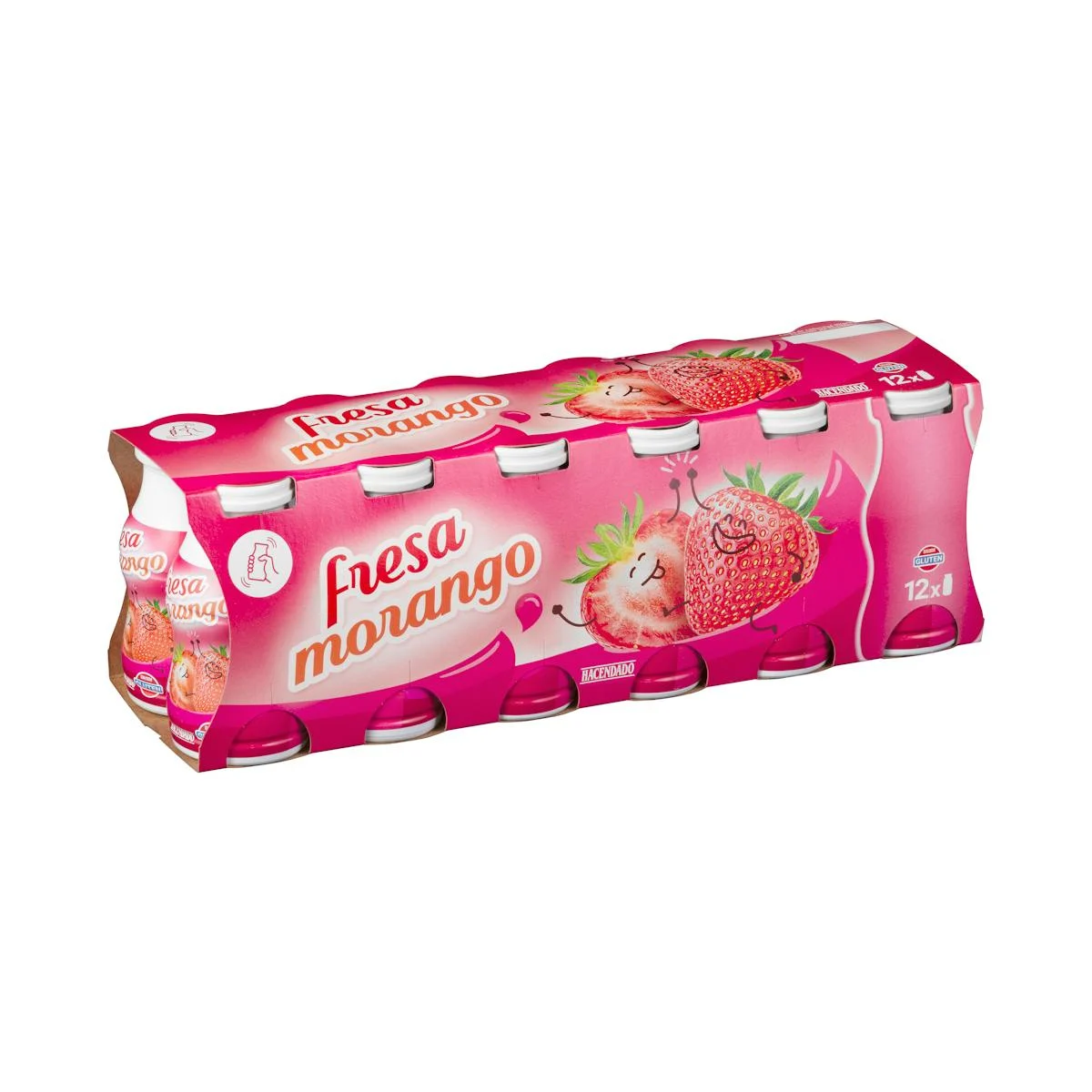 Trinkjoghurt mit Erdbeere Hacendado