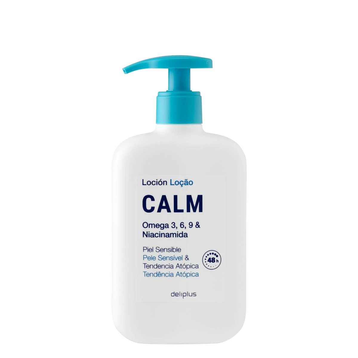 Beruhigende Körperlotion Deliplus mit Omega 3, 6, 9 und Niacinamid
