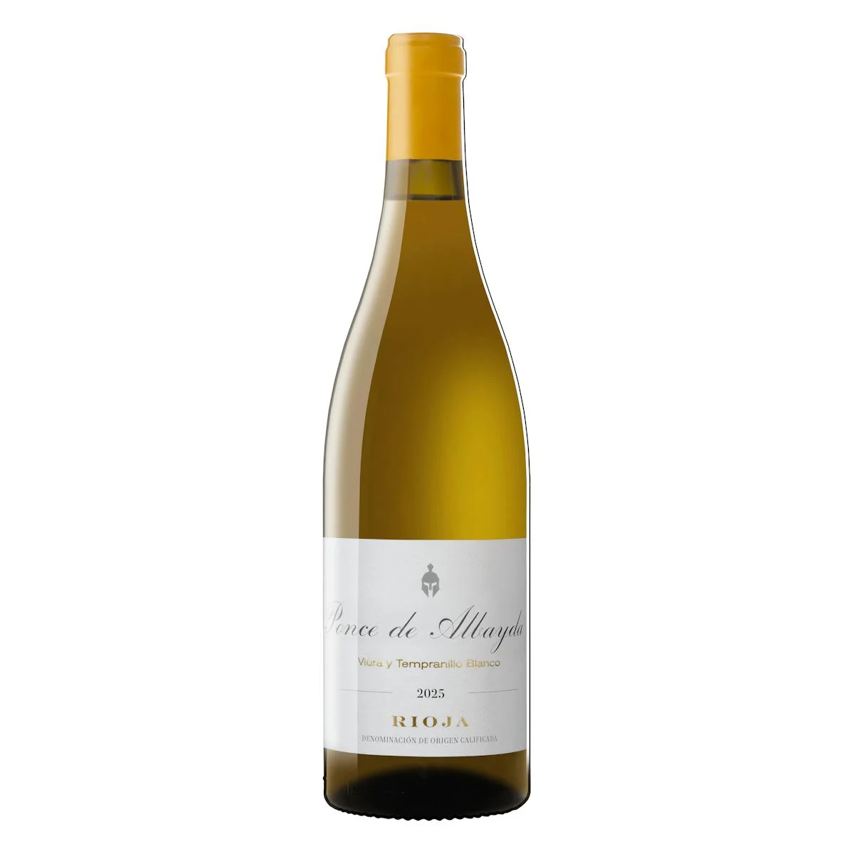 Viura and tempranillo white wine DO Rioja Ponce de Albayda